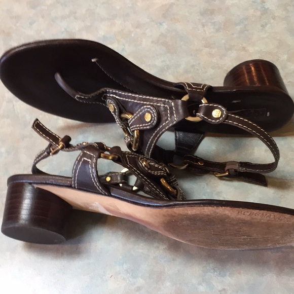 BCBG Max Azria leather sandals (sz 8 1/2) - Picture 3 of 11